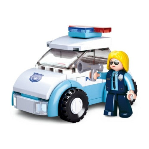 Girls Dream Police Woman With Police Car