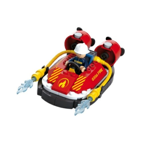 Fire Small Fireboat 90Pcs