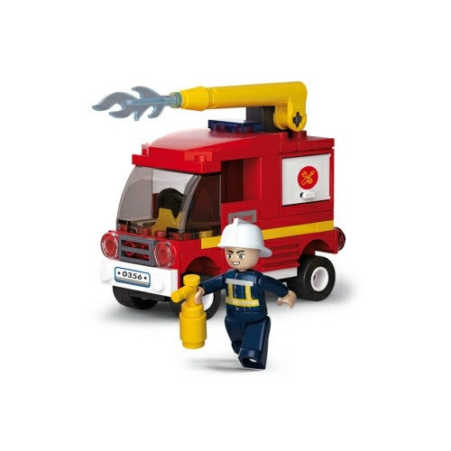 Fire Small Fire Truck 76Pcs