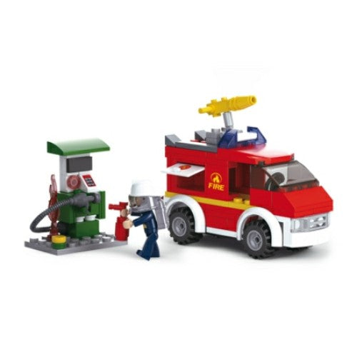 Fire Small Fire Truck + Oil Station