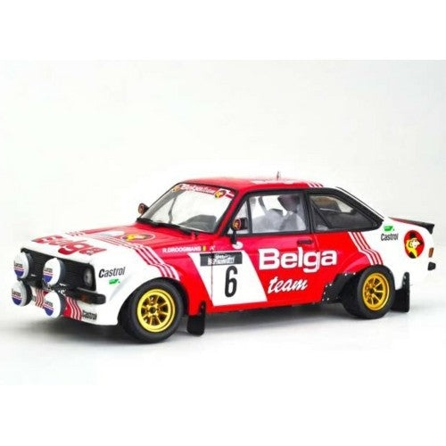 1/18 1982 Ford Escort Rs1800 No.6 Haspengouw Rally R.Droogmans/R.Joosten