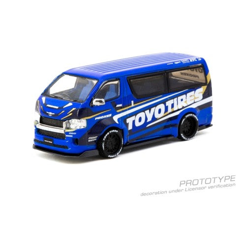 1/64 Toyota Hiace Widebody Toyo Tires