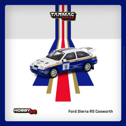 1/64 Ford Sierra Rs Cosworth Rally Of New Zealand 1989 S. Al-Hajri/S.Bond