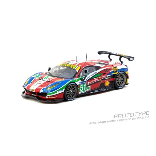 1/64 Ferrari 488 Gte 24H Of Le Mans 2016 G. Bruni / J. Calado / A. Pier Guidi