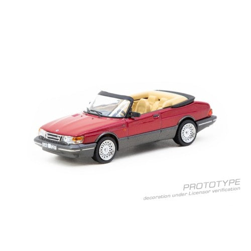 1/64 Saab 900 Turbo Convertible Red