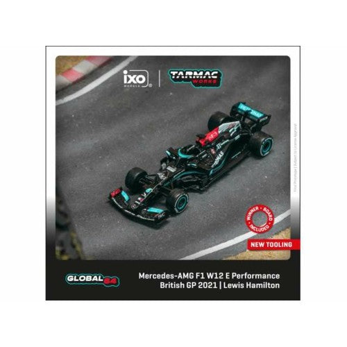 1/64 Mercedes Benz Amg F1 W12 No.44 Lewis Hamilton 2021 British Grand Prix Winner
