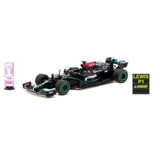 1/64 2021 Mercedes Benz Amg F1 W12 E Performance No.44 Lewis Hamilton Winner 100Th Win Russian Grand Prix, Black/Silver