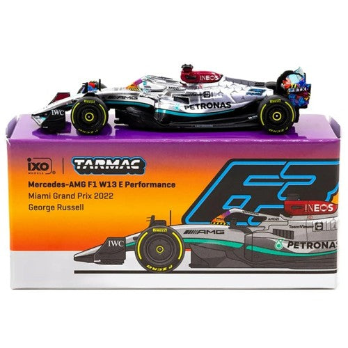 1/64 2022 Mercedes Benz Amg F1 W13 E Performance No.63 George Russell Miami Grand Prix 2022
