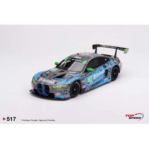 1/18 Bmw M4 Gt3 No.97 Turner Motorsports Imsa 2023 Laguna Seca Gtd 2Nd Place