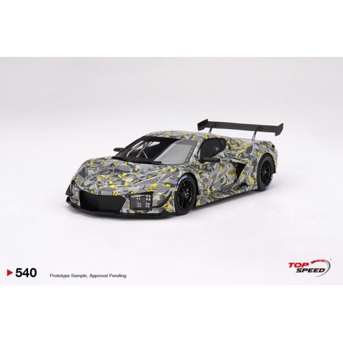 1/18 Corvette Z06 Gt3.R 2022 Sebring Test Car