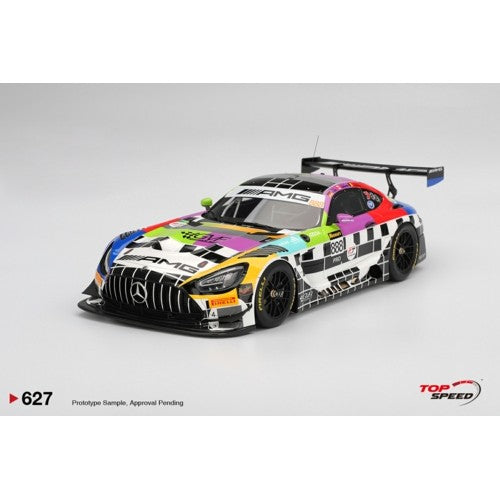 1/18 Mercedes-Amg Gt3 Evo No.888 Mercedes-Amg Team Gmr Meguiars Bathurst 12 Hour 2025