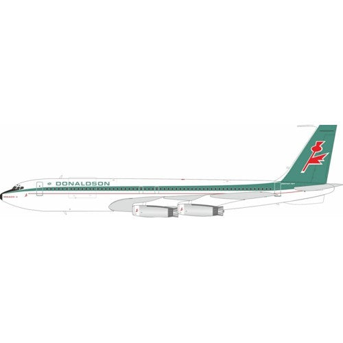 1/200 Donaldson International Boeing 707-300 G-Bael With Stand
